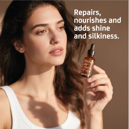 Alternative view of AMBER Hair Oil